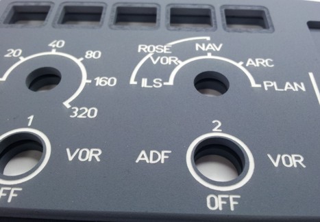 EFIS Airbus 320 panel FO's side